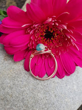 Load image into Gallery viewer, Amazonite &amp; Copper Ring
