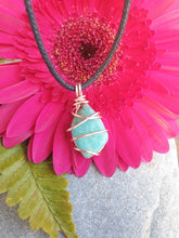Load image into Gallery viewer, Amazonite pendant necklace
