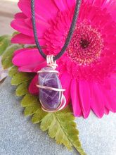 Load image into Gallery viewer, Amethyst pendant necklace
