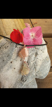 Load image into Gallery viewer, Pink opal &amp; snow quartz pendant necklace
